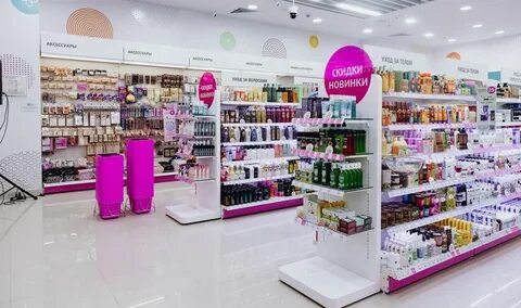 Магазины косметики в москве