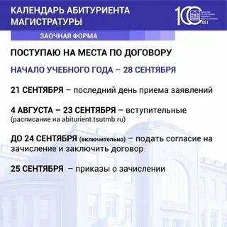 На сколько направлений магистратуры можно подавать