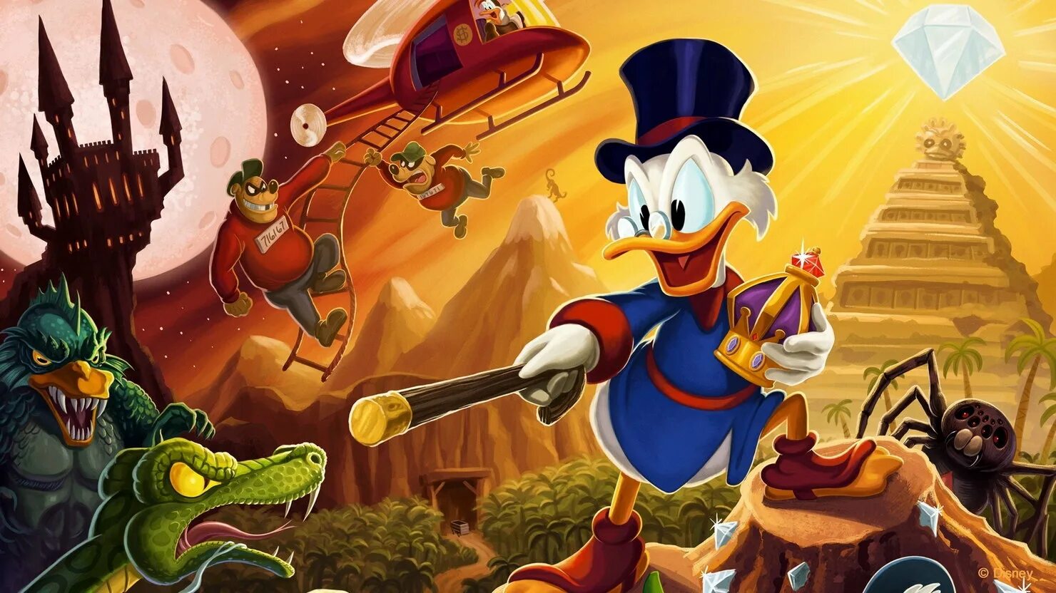 Утиные истории 4. Утиные истории ремастер игра. скрудж макдак игра. ducktales remastered обложка. disney ducktales remastered.