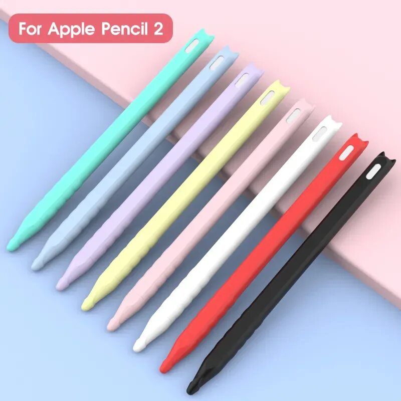 Силиконовый стилус. Чехол для эпл пенсил 2. чехол для apple pencil 2. стилус apple pencil 2-го поколения. apple pencil 2 чехол карандаш.