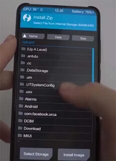 Twrp note 8t