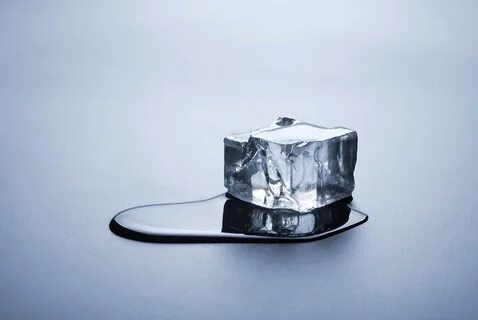 Melting ice