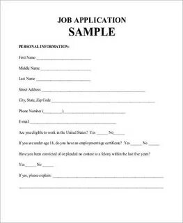 Application worksheet