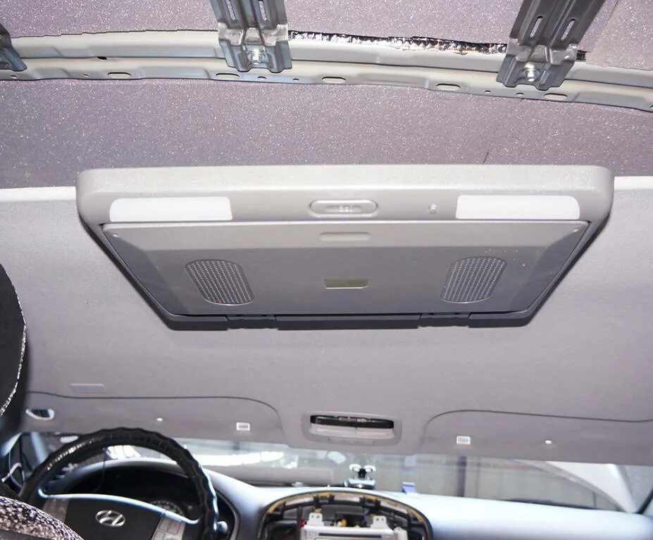 Как снять потолок гранд старекс Потолочный монитор Hyundai H-1 (2G), 2,5 л, 2015 года видео DRIVE2