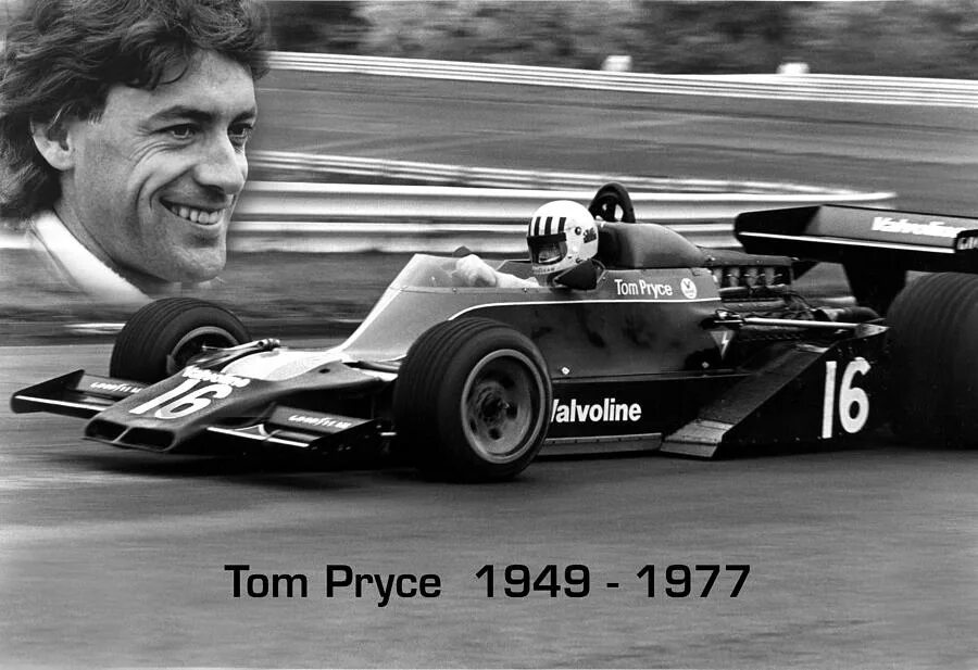 Tom pryce s fatal crash. Tom pryce. toms photo finish 1957.