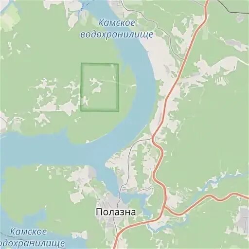 Полазна пермский край на карте
