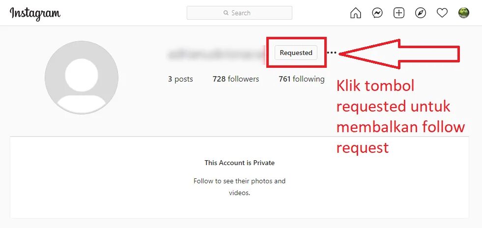 Instagram request. Instagram request