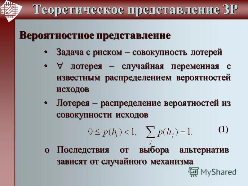 Субъективное представление это