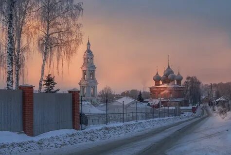 Кострома в январе