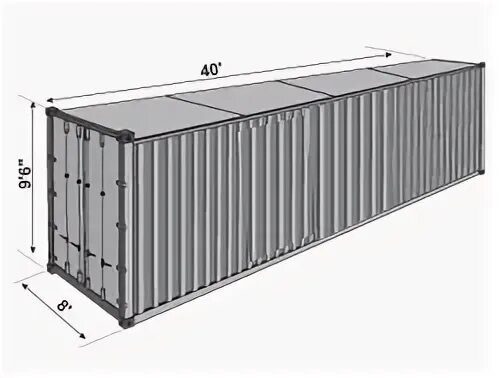 40 high cube размеры. 40 high cube. контейнер high cube 40 футов размеры. контейнер 40 фут high cube 1ааа чертёж. ocean container dimensions.