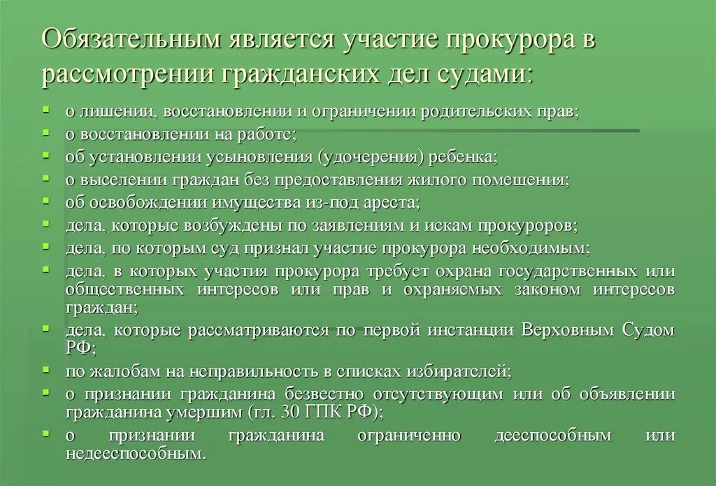 Обязанность судебных постановлений. Обязательное участие прокурора. Прокурор имеет право. Международное сотрудничество органов прокуратуры. Полномочия прокурора при осуществлении общего надзора.