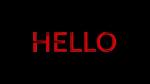 Hello red