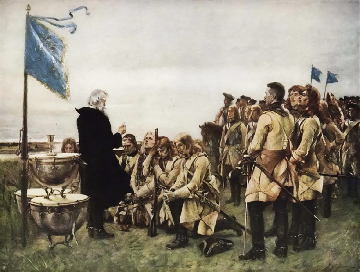 Картина перед боем. Густав Седерстрем. Густав Улоф седерстрём. Густав Седерстрем картины. Битва при Фрауштадте в 1706.