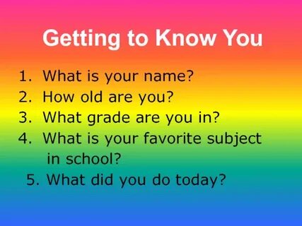 What grade are you in how