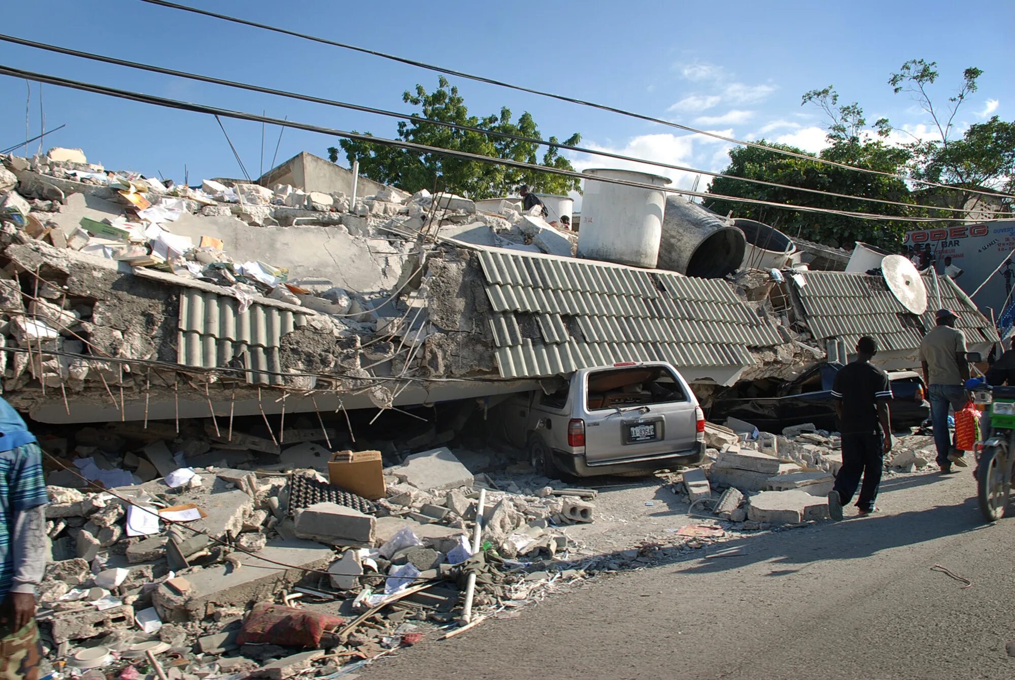 In 2010 a terrible earthquake hit
