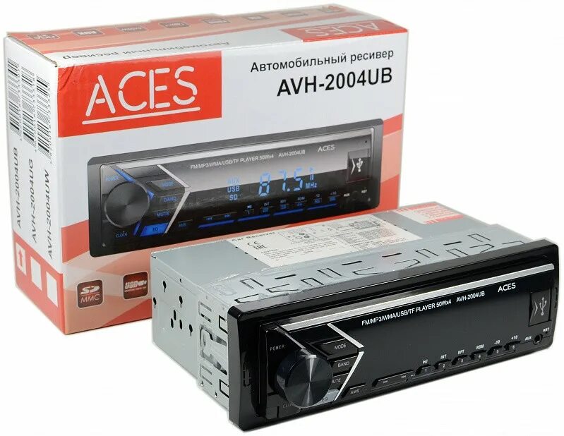 Usb sd магнитолы. Автомагнитола aces avh-2001ug. usb-ресивер aces avh-2001ug (mp3, usb, sd, aux, 1rca без привода 4х50 вт (1din). автомагнитола aces avh-1904ug. avh-2001ug.