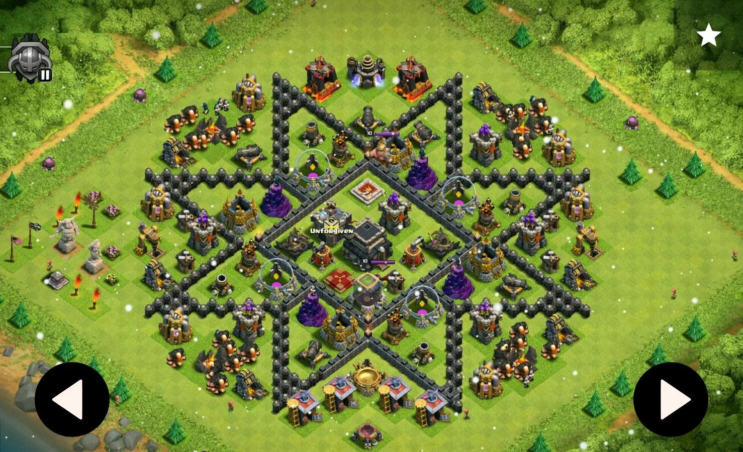 Clans карты. 1 ТХ Clash of Clans. Крутые карты для клэш оф кланс. Клеш оф клеш карта. База coc.