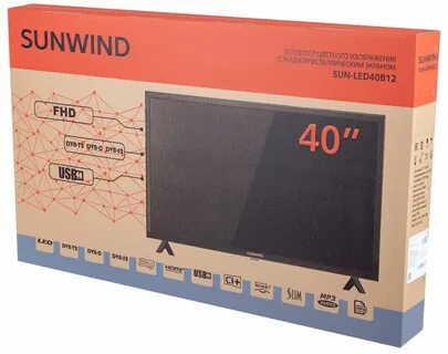 Телевизор sunwind sun led55xu401