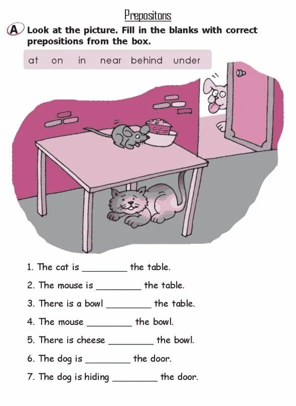 Prepositions elementary