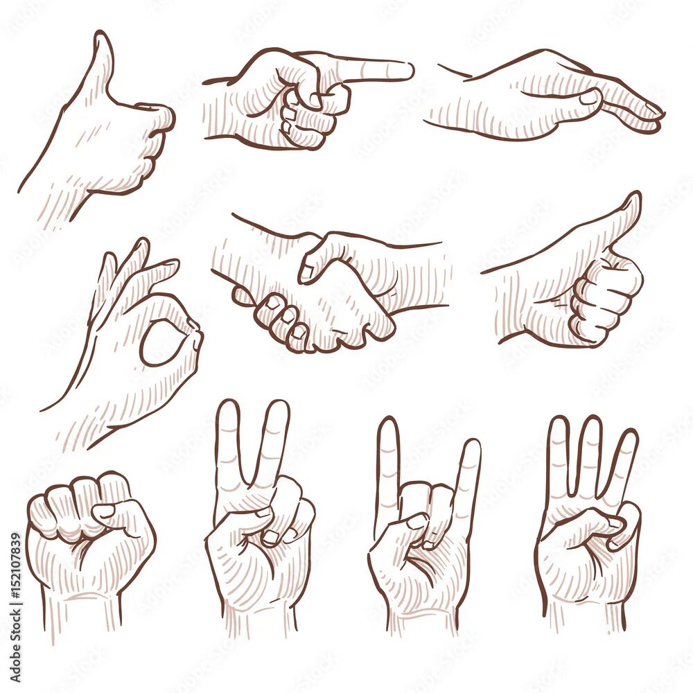 Hand to hand set
