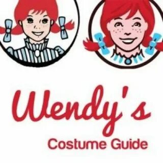 Wendy's restaurant costume