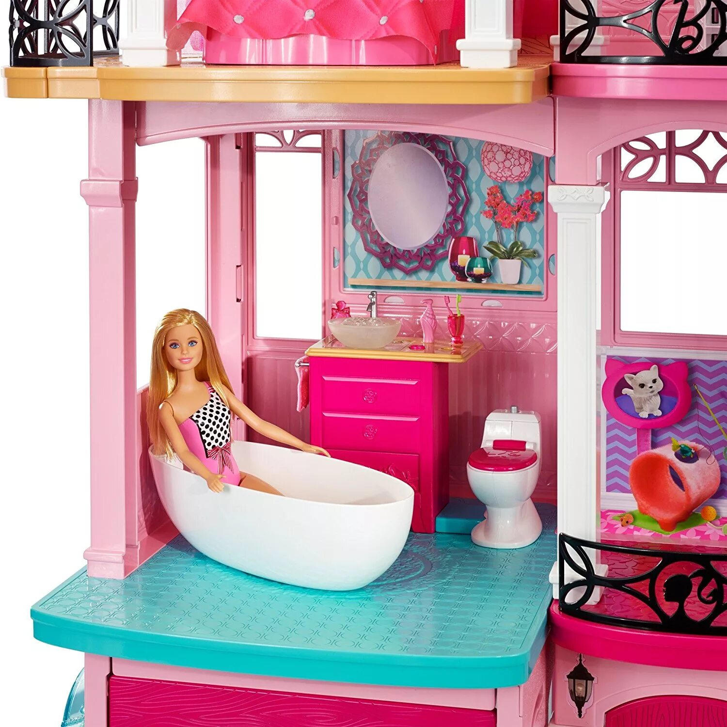 Дом Barbie Dreamhouse. Дом мечты Барби ffy84. Кукольный дом Barbie Dreamhouse Барби дом мечты. Barbie дом мечты для куклы ffy84.