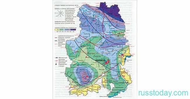 Климат Удмуртии карта. Климатическая карта Удмуртии. Климатическая карта Ижевска. Уральский район климат карта.