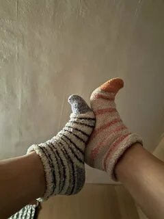 Do you like mismatched socks?😊 fuzzysocks socksniffer sock socks foot...