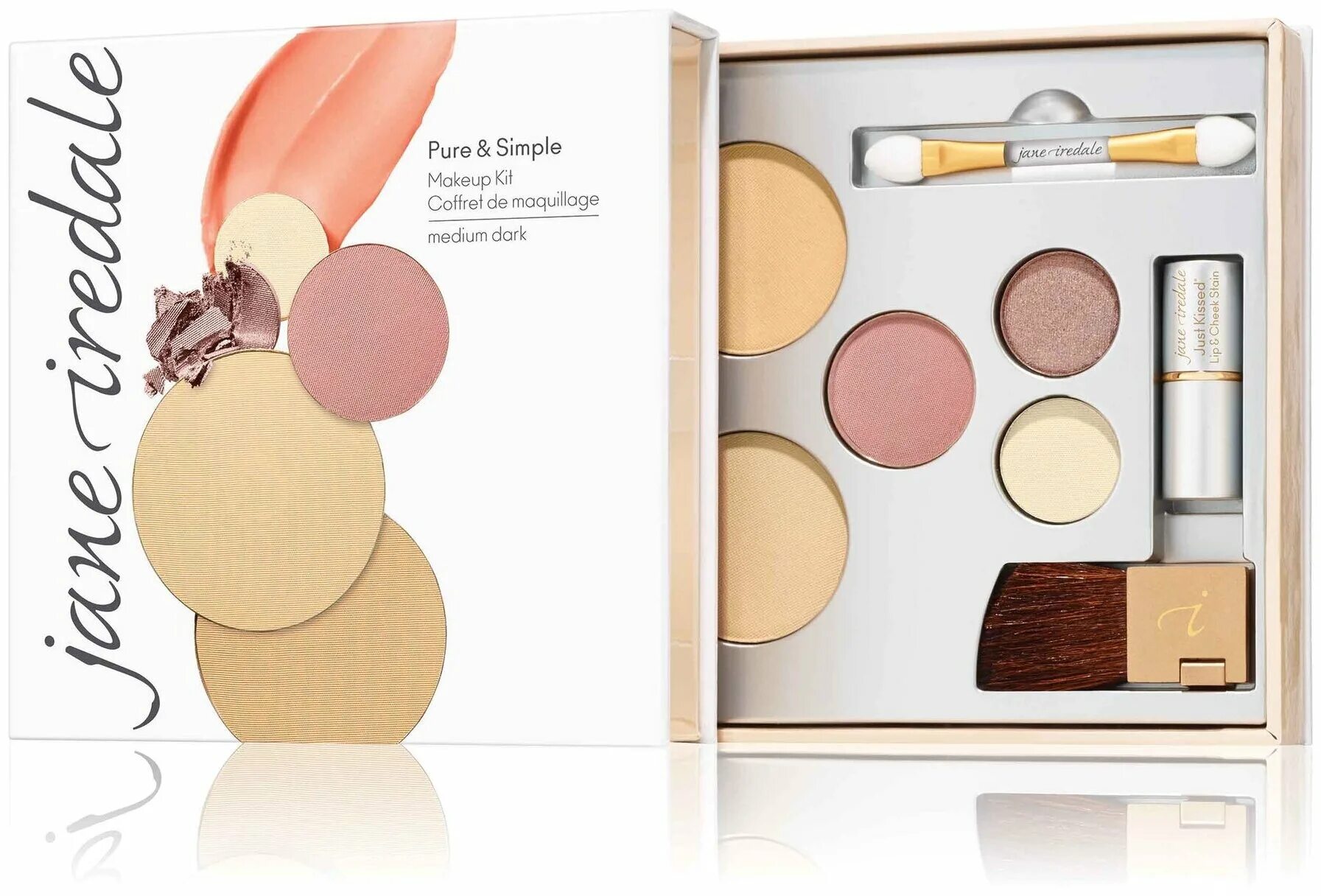 Pure simple. Jane iredale. simple косметика. jane iredale twilight. цвета кожи light medium dark.