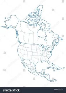 188.871 North america map background Gambar, Foto Stok & Vektor Shutterstock