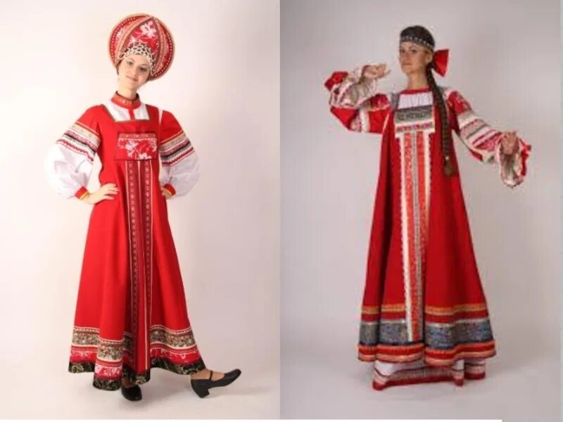 5 костюмов россии