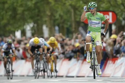 Peter Sagan wins Tour de France stage, channels Forrest Gump.
