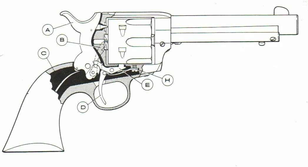 Кольт миротворец чертежи для изготовления макета Colt Navy 1851 Revolver of the Year (Colt 1851 Navy)