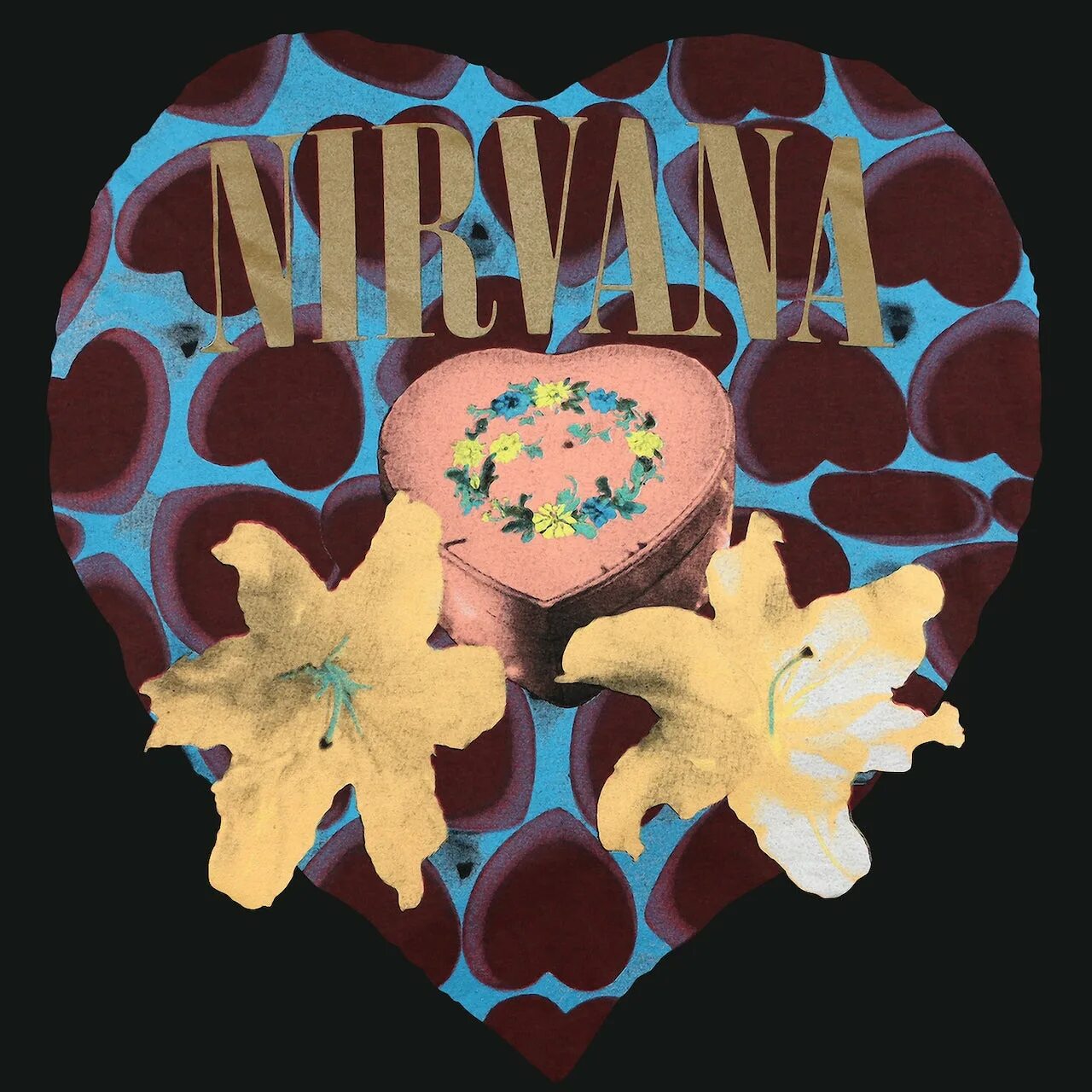 Nirvana box. Нирвана heart shaped box. heart shaped box обложка нирвана. kurt cobain heart shaped box. шкатулка в форме сердца нирвана.
