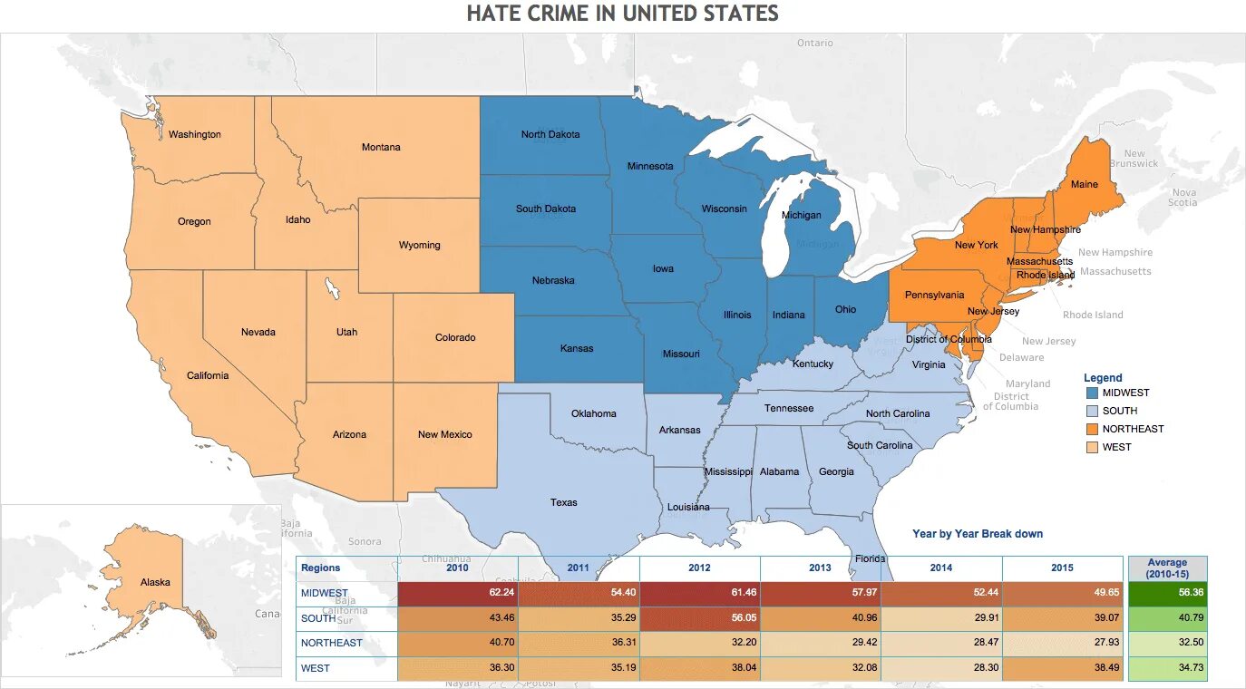 Crime rate in USA. USA Crime statistics. USA Crime by States. Карта преступности США.