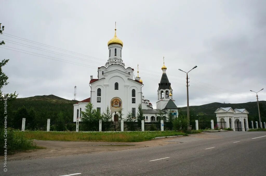 Храм Мончегорск.