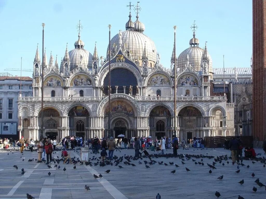 Базилика Сан-Марко в Венеции. Базилика Святого марка в Венеции. St marc
