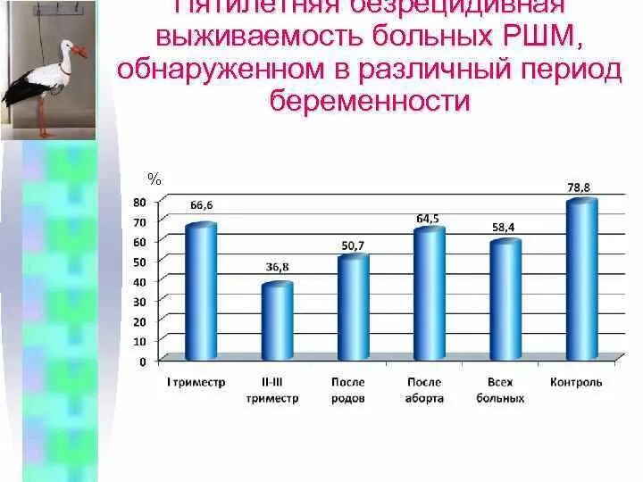 Рецидив рака шейки. РШМ выживаемость. Выживаемость при РШМ 1 стадии. РШМ статистика выживаемости. Выживаемость при РШМ статистика.