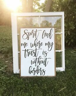 Spirit lead me