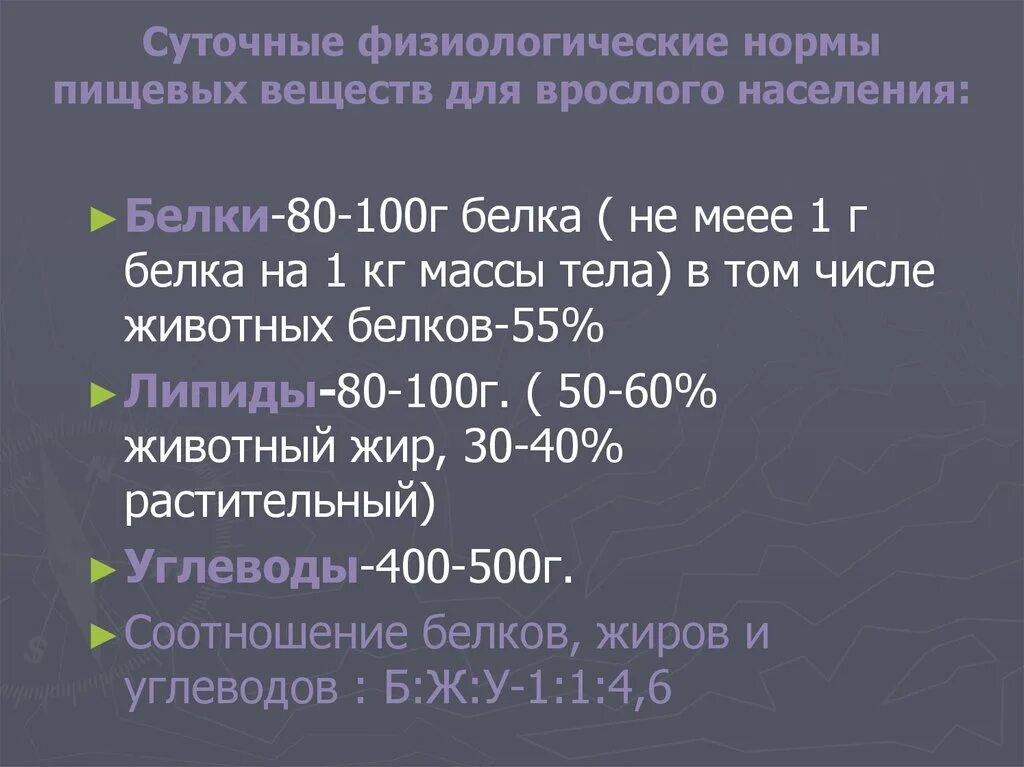 Какую долю суточной физиологической нормы 90г