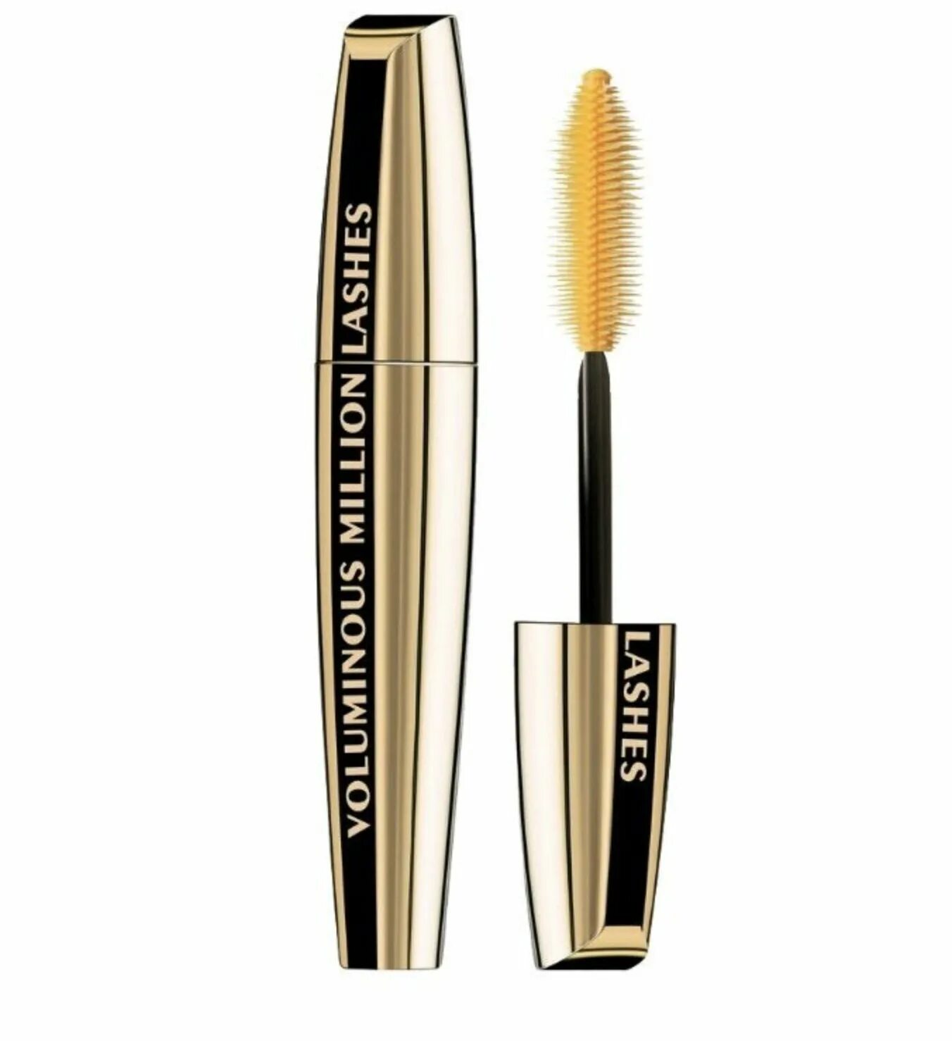 Тушь черно золотая. Тушь лореаль Volume million Lashes. Тушь l'Oreal Volume million Lashes. Тушь мейбелин Volume million. L’Oreal Paris Volume million Lashes.