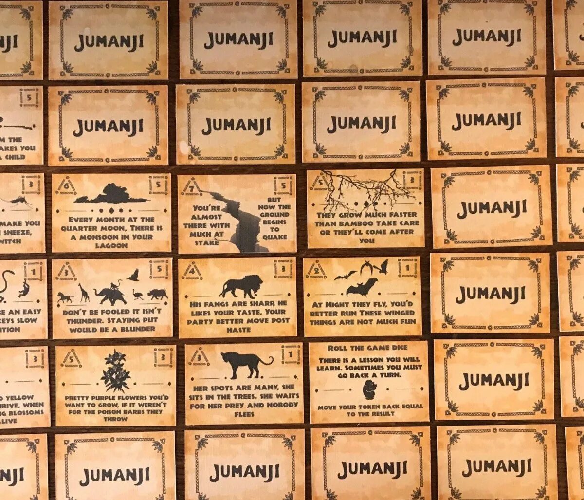 Карточки для игры в Джуманджи. Джуманджи: игра. Настольная игра с карточками. Настольная игра Jumanji.