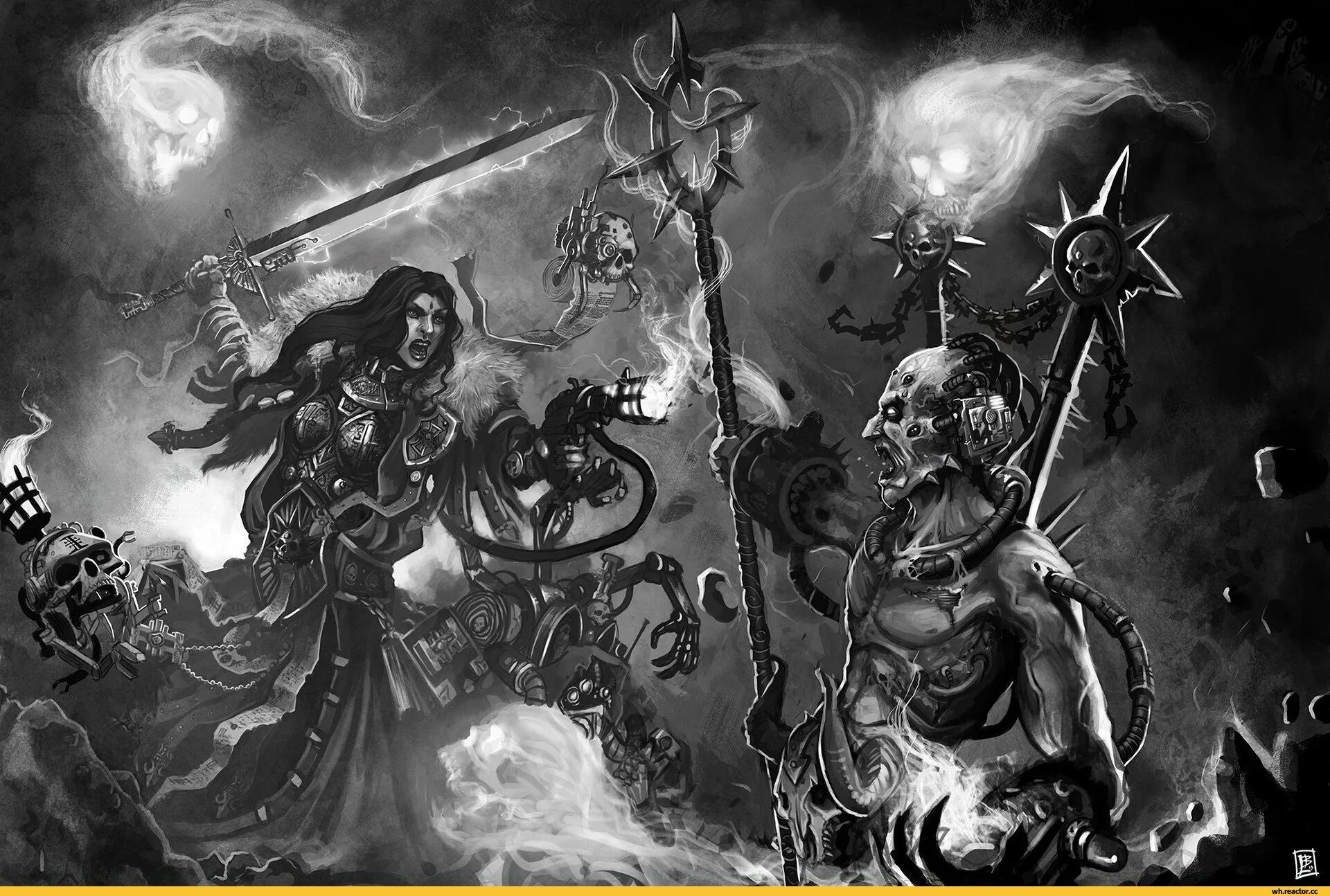 тираниды warhammer 40000. кхорн age of sigmar. е хаос. изображения хаоса в искусстве. е хаос.