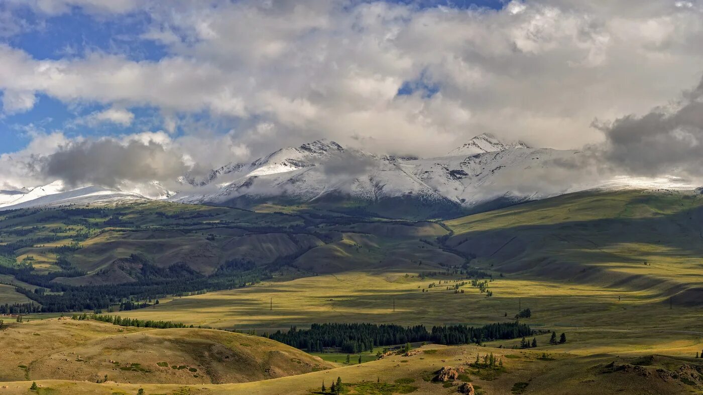 курайская долина.