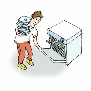 Load the dishwasher