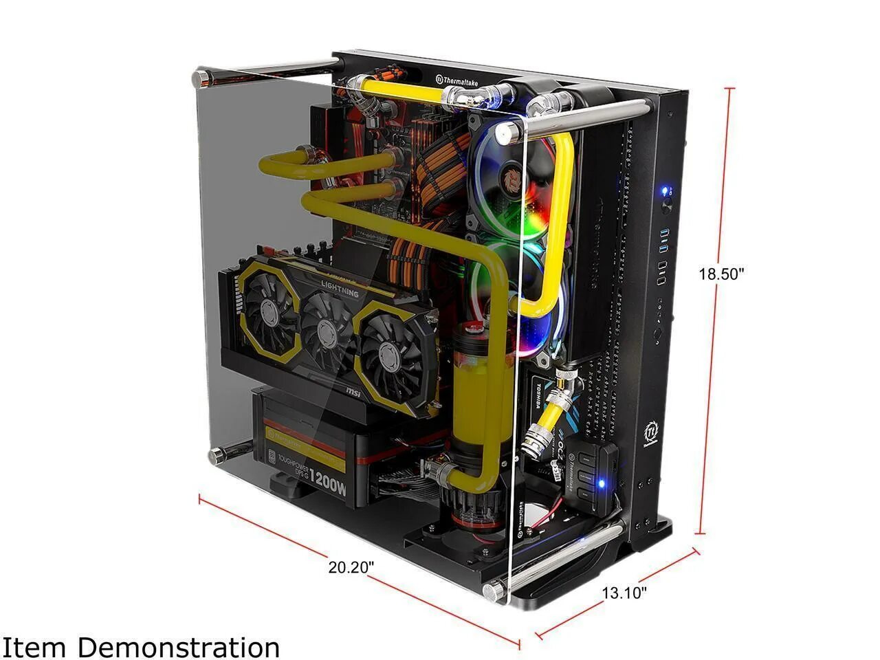 Thermaltake Core p3 TG Black. Thermaltake Core p3 TG CA-1g4-00m1wn-06. Thermaltake Core p3 ITX. Корпус Thermaltake Core p3 TG Black CA-1g4-00m1wn-06. Cases core