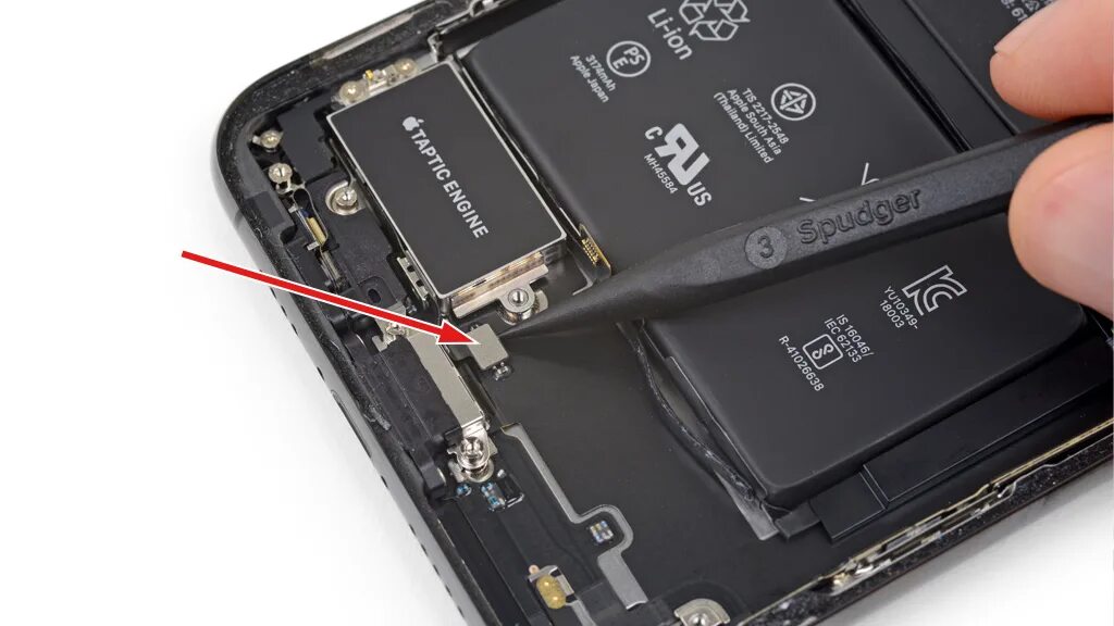 Xs аккумулятор емкость. Батарея iphone XS Max. IFIXIT iphone XS Max. Taptic engine iphone XS. IFIXIT iphone XS.