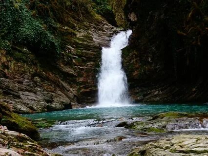 Водопады востока