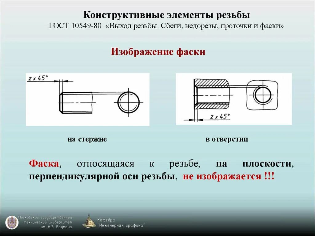 Выходы резьбы сбеги недорезы проточки фаски. Фаска для резьбы м16. Отверстие м12 фаска. Сбеги и недорезы метрической резьбы. Фаска под резьбу м8.