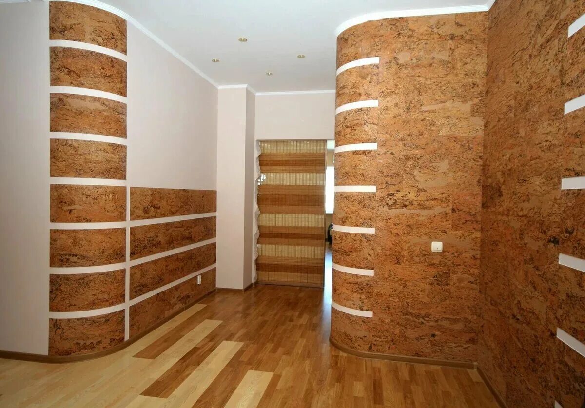 Купить квартиру материалами. Ln3 пробковый уголок. Отделка стен. Отделочные материалы для стен. Отделка стен пробкой.